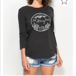 Zumiez 3/4 Sleeve Top